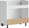 vidaXL - Spoelbakonderkast - Porto - 80x46x81,5 - cm - bewerkt - hout - oud - hout