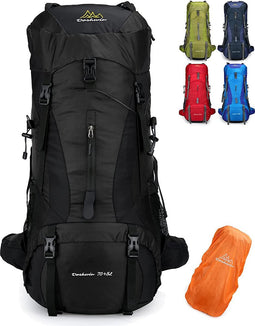Doshwin 70L rugzak camping rugzak trekkingrugzak wandelrugzak reisrugzak (met regenbescherming), xl