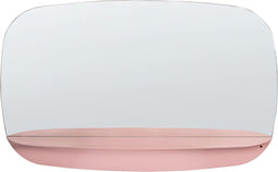 DOSNON - Wandspiegel - Roze - 50 x 80 cm - Glas