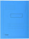 Dossiermap Exacompta Forever A4 2 kleppen 290gr blauw - 50 stuks