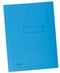Dossiermap Exacompta Forever A4 2 kleppen 290gr blauw - 50 stuks
