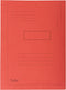 Dossiermap Exacompta Forever A4 2 kleppen 290gr rood - 50 stuks