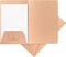 Dossiermap Jalema A4 1 klep 225gr chamois | 100 stuks