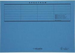 Dossiermap Secolor Blauw Papier Gelijkzijdig