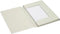 Dossiermap Secolor folio 3 kleppen 225gr grijs - 25 stuks