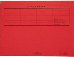 Dossiermap Secolor Rood Papier Ongelijkzijdig