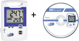 Dostmann Electronic 5005-1105 LOG100 CRYO Set Temperatuur datalogger Te meten grootheid Temperatuur -30 tot 70 °C