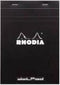 Dot Pad Rhodia No.18 - A4 - 80 pagina's - Zwarte Kaft