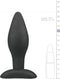EasyToys - Grote Siliconen Buttplug - Buttplugs - Anal Plug - Sex Toys voor Vrouwen en Mannen - Seksspeeltjes - Zwart