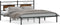vidaXL - Bedframe - zonder - matras - hout - gerookt - eikenkleurig - 160x200 - cm