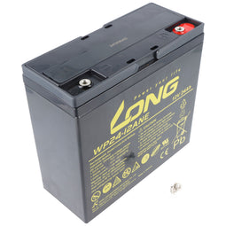 Kung Long WP24-12NE - AGM accu - 12V 24Ah M5 interne draad 181x77.5x169mm