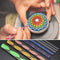 Dotting Tools 32 delig Mandala - Dotting Nail Art penselen voor Dot Painting - Mandala dotting inclusief Sjablonen EarKings