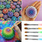 Dotting Tools 43 delig Mandala - Dotting Nail Art penselen voor Dot Painting - Mandala dotting inclusief Sjablonen EarKings