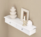 SoBuy FRG43-W - Wandkast - 2 Lades - 64 x 15 x 10 cm - Wit