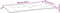 vidaXL - Tuinbankkussens - 2 - st - bladpatroon - 100x50x7 - cm - stof