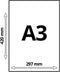 Double A A3 papier - 500 vel (pak) - Premium printpapier 80g