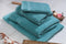 DoubleDry Handdoek Hotel Collectie - 12 stuks - 50x100 - denim blauw