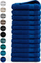 DoubleDry Handdoek Hotel Collectie - 12 stuks - 50x100 - klassiek blauw