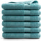DoubleDry Handdoek Hotel Collectie - 6 stuks - 70x140 - denim blauw