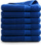 DoubleDry Handdoek Hotel Collectie - 6 stuks - 70x140 - klassiek blauw