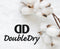 DoubleDry Handdoek Hotel Collectie - 6 stuks - 70x140 - klassiek blauw