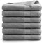 DoubleDry Handdoek Hotel Collectie - 6 stuks - 70x140 - licht grijs