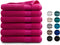 DoubleDry Handdoek Hotel Collectie - 6 stuks - 70x140 - roze