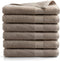 DoubleDry Handdoek Hotel Collectie - 6 stuks - 70x140 - taupe