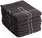 DoubleDry Luxe Keukendoeken Set - 6 Stuks - 50x50 cm - 100% Katoen - Hoge Absorptie & Duurzaam - Hip Bestek - Grijs