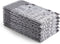 DoubleDry Luxe Theedoeken Set - 6 Stuks - 50x70 cm - 100% Katoen - Hoge Absorptie & Duurzaam - Herenhuis - Zwart