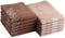 DoubleDry Theedoeken en Keukendoeken Set - 12 Stuks - Jacquard Geweven - Hoogwaardig Katoen - Hoge Absorptie - Molen-Bruin