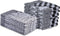 DoubleDry Theedoeken en Keukendoeken Set - 12 Stuks - Jacquard Geweven - Hoogwaardig Katoen - Hoge Absorptie - Herenhuis-Zwart