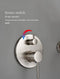 Douche Set Messing Tekening Verborgen Muur Opknoping Top Hoofd En Hand Gordijn Twee Functies Hot Koud Mengen Badkamer Kraan