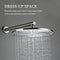 Douche Set Messing Tekening Verborgen Muur Opknoping Top Hoofd En Hand Gordijn Twee Functies Hot Koud Mengen Badkamer Kraan