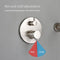 Douche Set Messing Tekening Verborgen Muur Opknoping Top Hoofd En Hand Gordijn Twee Functies Hot Koud Mengen Badkamer Kraan
