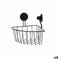 Douche Steun Berilo W3100-4P Zwart Staal ABS 13,5 x 17 x 3 cm (12 Stuks)
