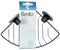 Douche Steun Berilo W3100-4P Zwart Staal ABS 13,5 x 17 x 3 cm (12 Stuks)