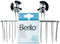 Douche Steun Berilo W3100-5A Staal ABS 24 x 18 x 10 cm (12 Stuks)