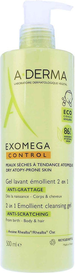 Douchegel A-Derma Exomega Control 500 ml