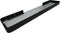 Doucherek 55cm - Zwart - Badkamerplank - Planchet - RVS - Wastafel Glas - Wandplank Badkamer - Sanitair