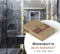 Doucherek Zonder Boren – Badkamer Accessoires – Wandrek - Zelfklevend -Doucherekje – Douchemand – RVS – Hoekrek – Hangend – Doucherek Hoek - Zwart – 2 stuks