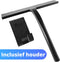 Douchewisser Zwart met Houder Raamwisser - Trekker Douche - Wisser Douche - Douche trekker - Douchewissers | EarKings