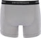 Emporio Armani Boxers Essential Core - heren boxers normale lengte - aansluitende pasvorm - zwart en grijs (2-pack)