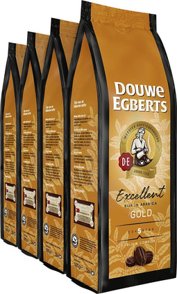 Douwe Egberts Excellent Gold Koffiebonen - Intensiteit 5/9 - 4 x 500 gram