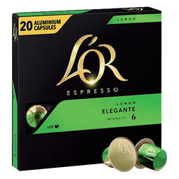 Douwe Egberts - Koffiecups l'or espresso lungo elegante 20st