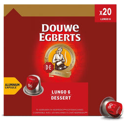 Douwe Egberts - Lungo Dessert koffiecapsules, pak van 20 stuks