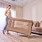 Lionelo Ellen - Reisbedje 3 in 1 - Aanschuifbedje Campingbed - Grijs