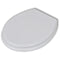 vidaXL - Toiletbril - simpel - ontwerp - MDF - wit