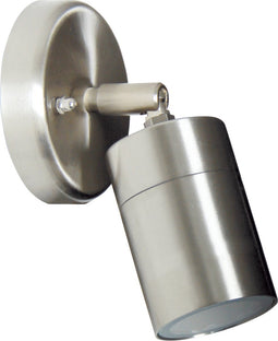 Downlighter Muurlamp RVS