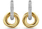 TI SENTO Oorbellen 7857ZY - 925 zilver - Verguld met zirkonia - Zilver
